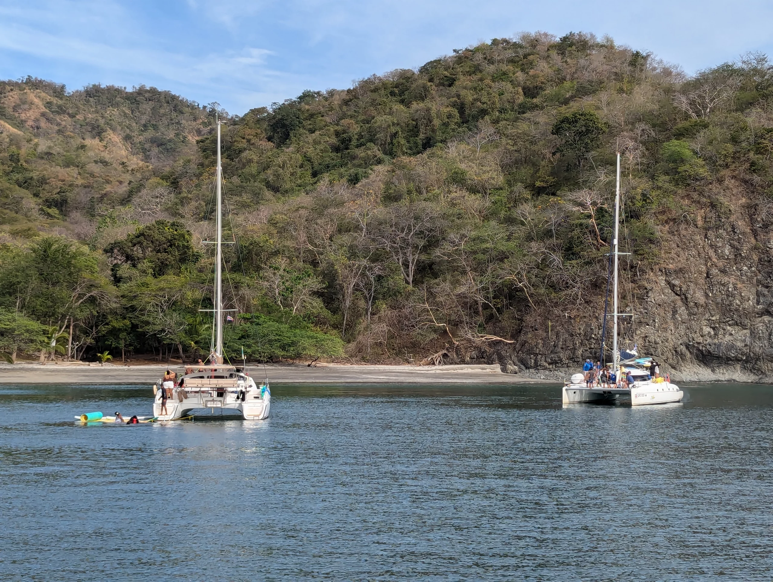 Flamingo catamaran cruise