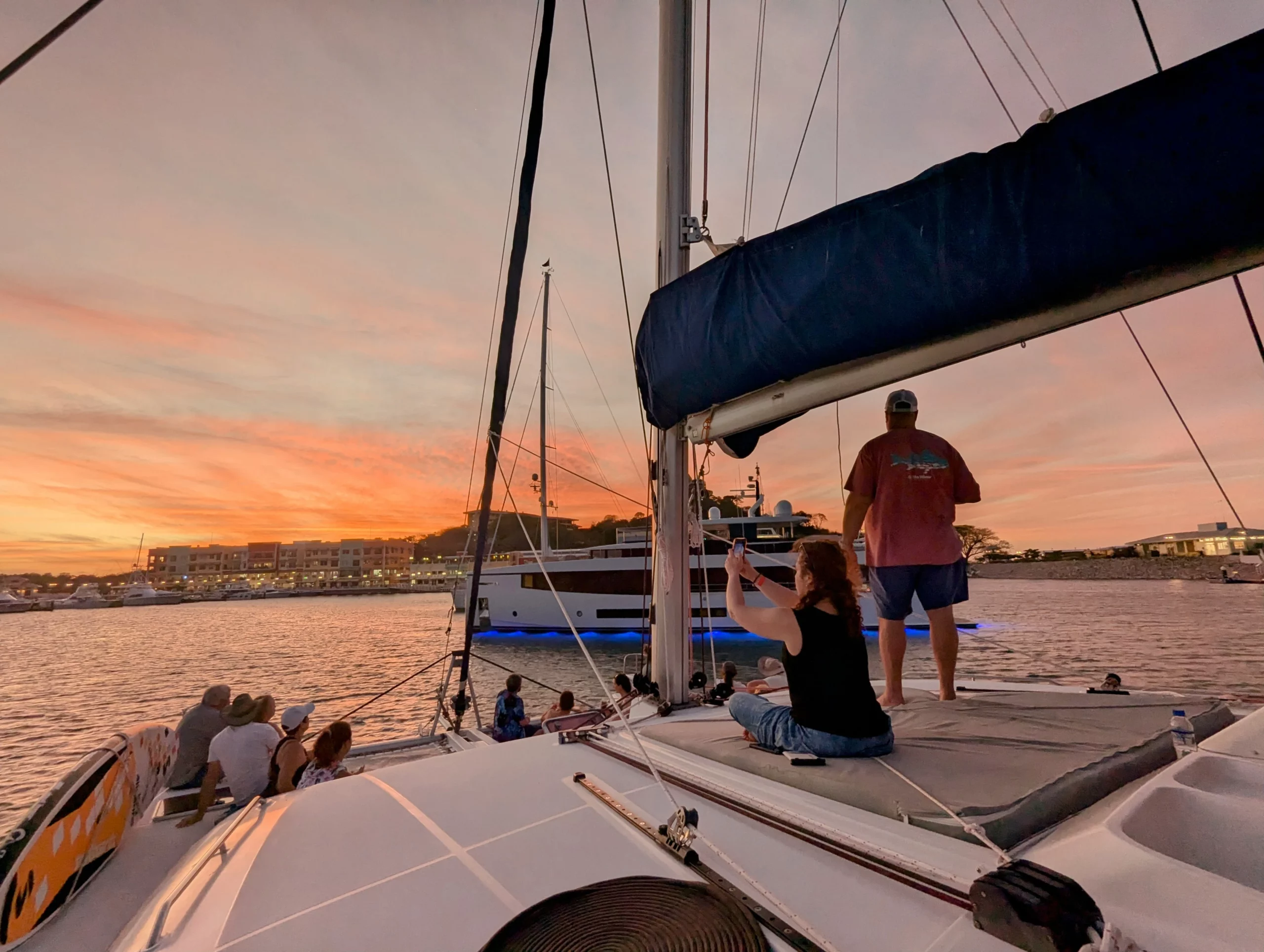 Flamingo catamaran cruise